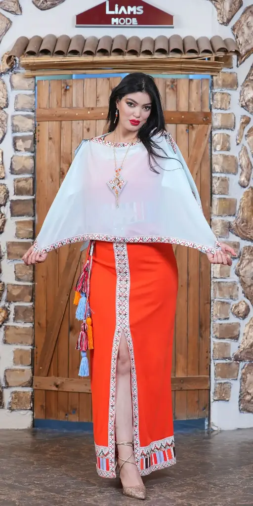 Robe Kabyle avec Cape