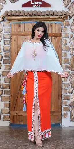 Robe Kabyle avec Cape