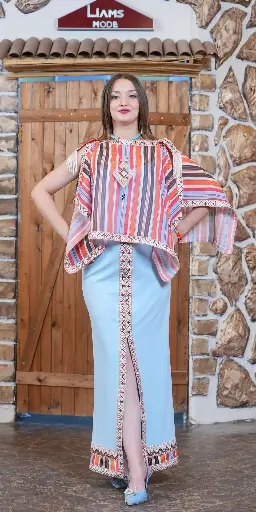 Robe Kabyle avec Cape